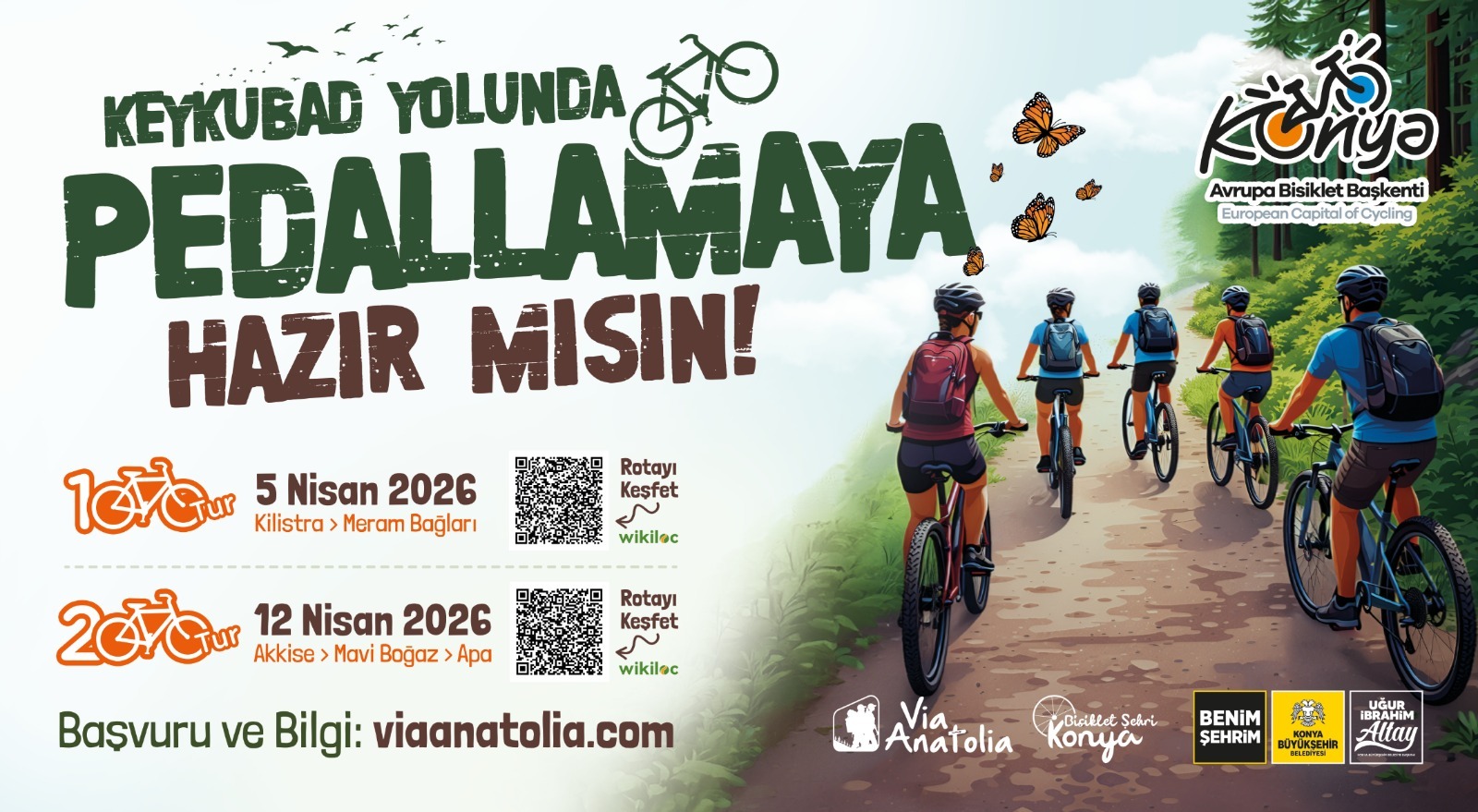Keykubad'ın İzinde Pedallıyoruz! 🚴✨ Kilistra-Meram Bağları Etabı