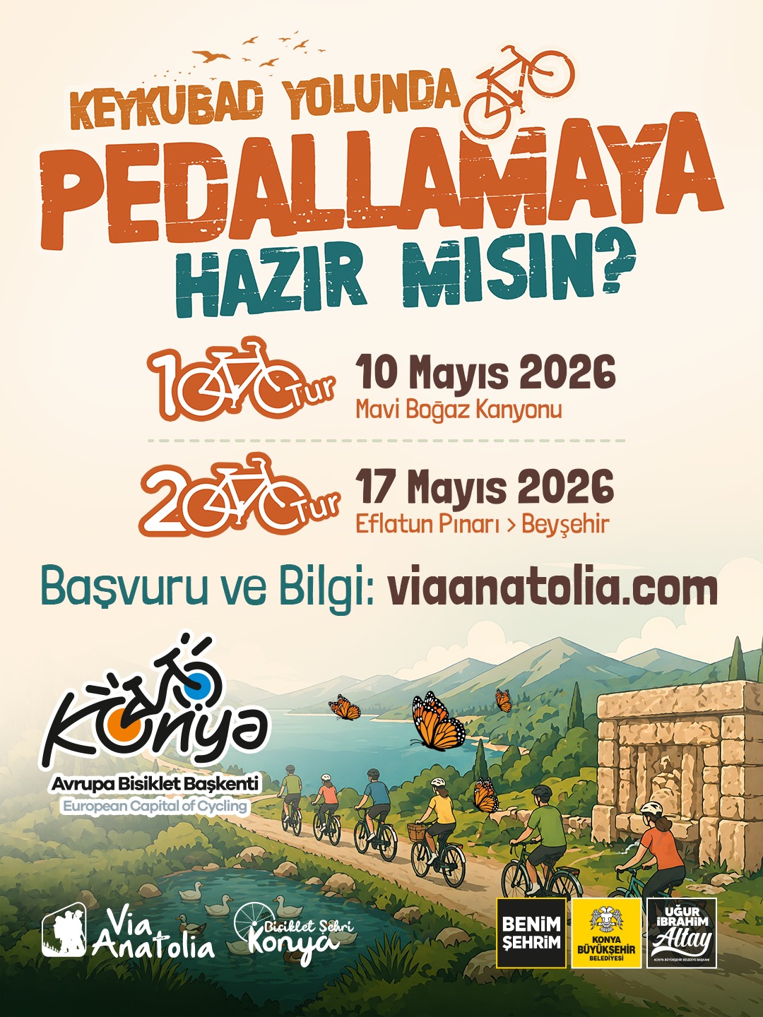 Keykubad'ın İzinde Pedallıyoruz! 🚴✨ Eflatunpınarı-Beyşehir Etabı