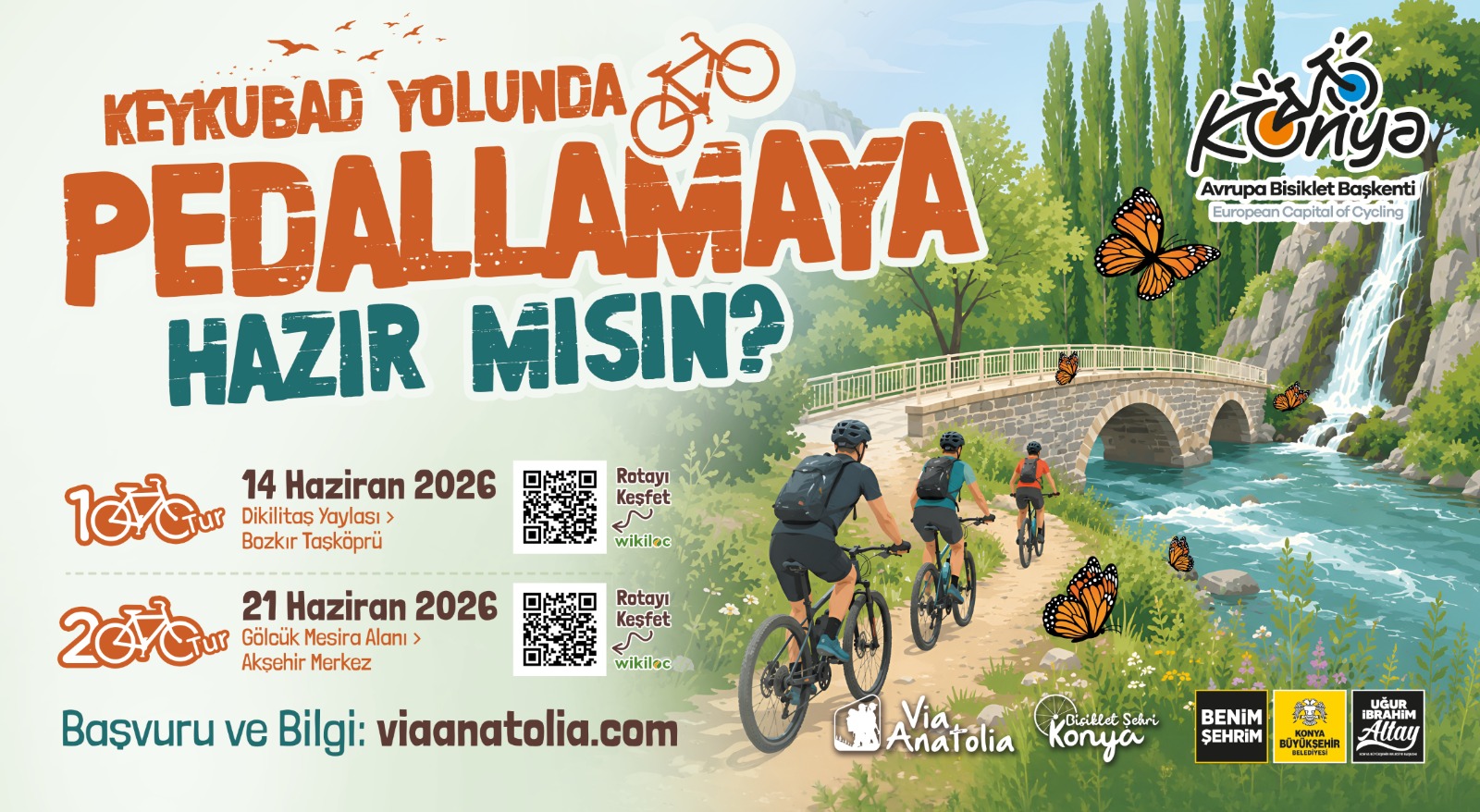 Keykubad'ın İzinde Pedallıyoruz! 🚴✨GÖLCÜK MESİRE ALANI – AKŞEHİR MERKEZ ETABI